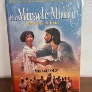 The Miracle Maker The Story Of Jesus VHS New